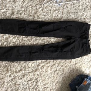 PAC sun black ripped jeans